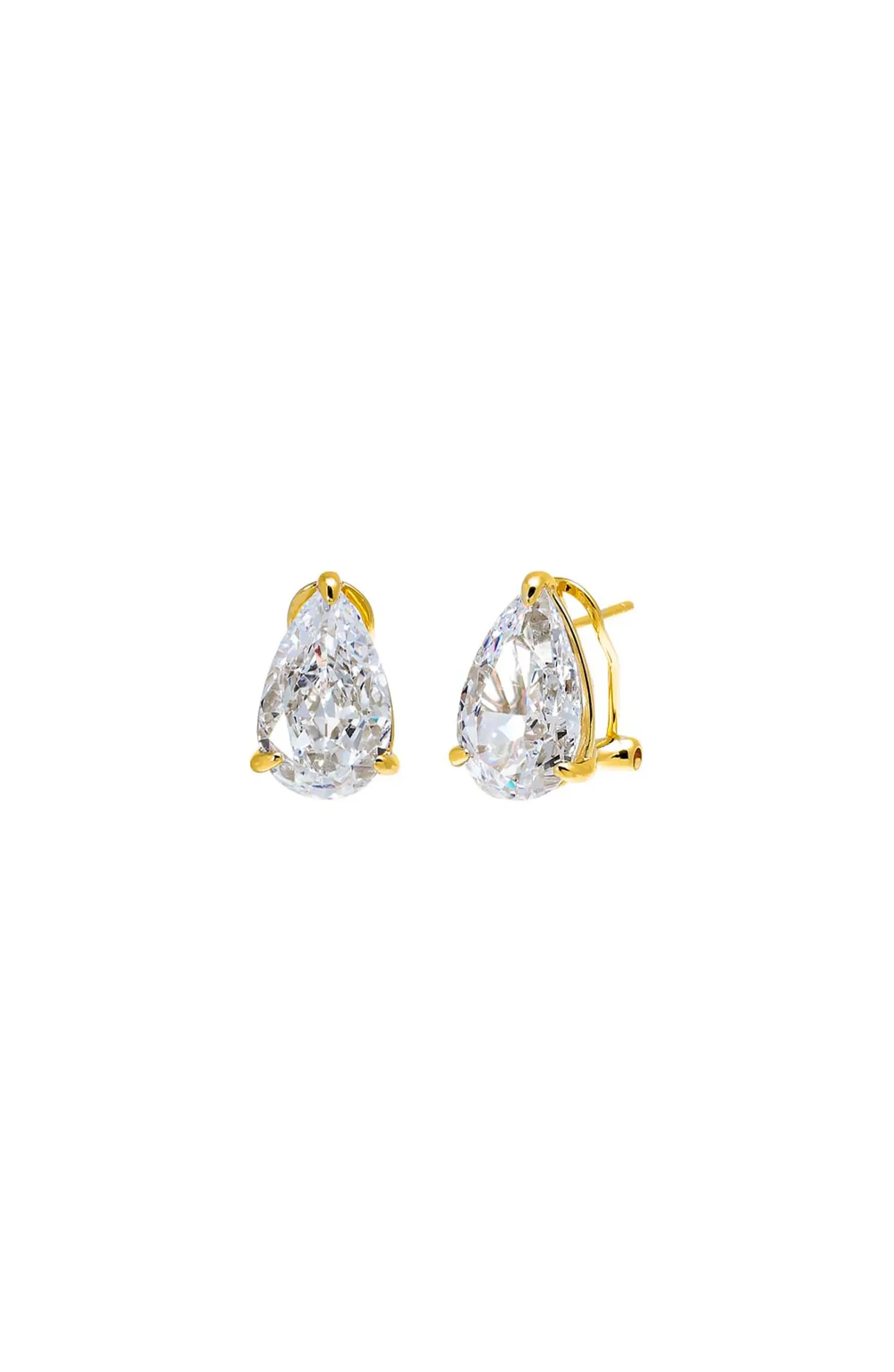 CZ Fancy Pear Stud Earring | Nordstrom