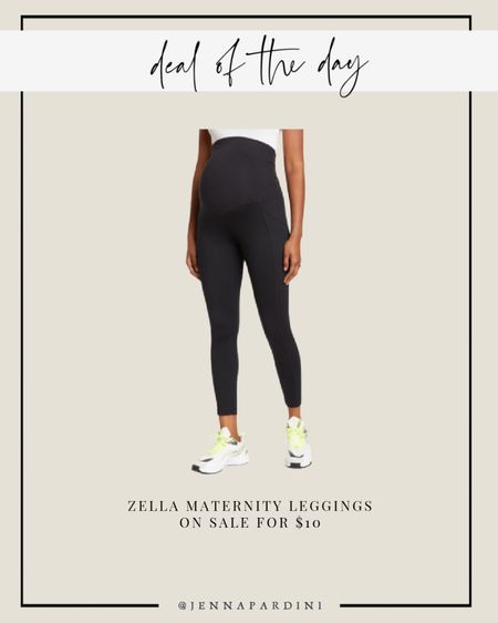 Deal of the day: Zella maternity leggings on sale for $10 

#LTKsalealert #LTKbump #LTKfit