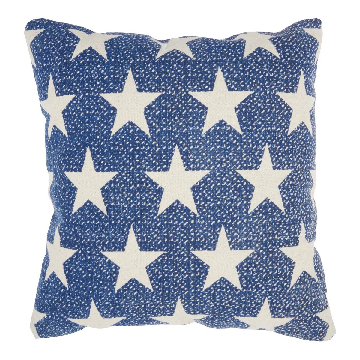 Mina Victory Life Styles Printed Stars Navy Throw Pillow | Kohl's
