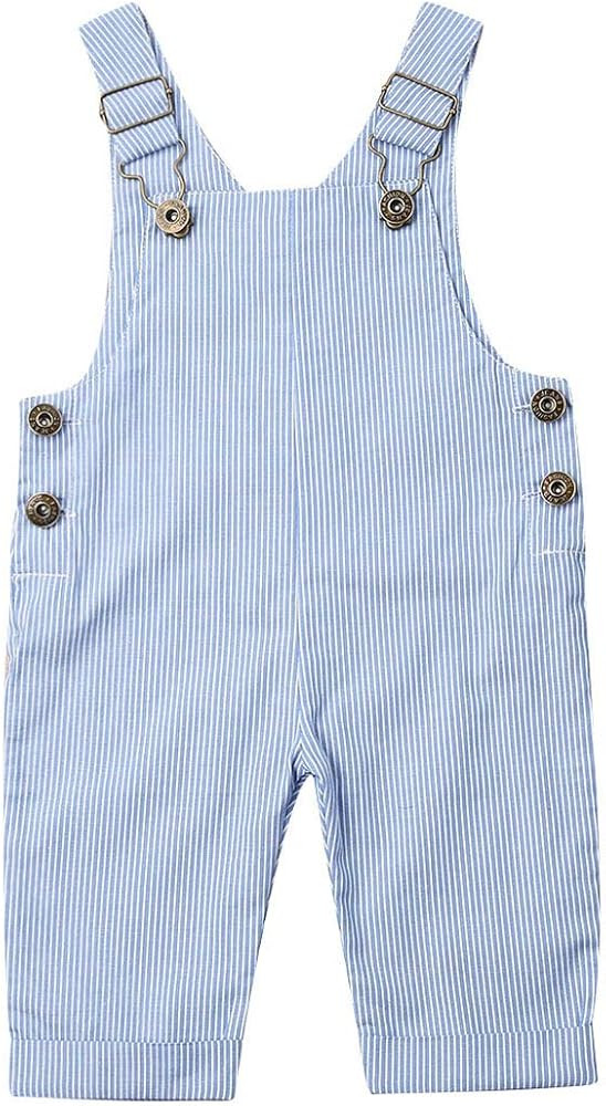 Baby Girl Boy Velvet Strap Suspender Overalls Pant Solid Jumpsuit Bib Pants One-Piece Spring Fall... | Amazon (US)