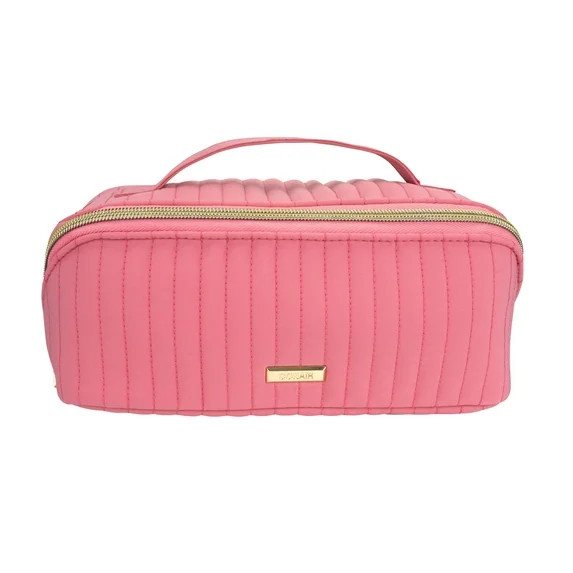 Conair Fold Flat Quilt Pink Cosmetic Bag | Walmart (US)