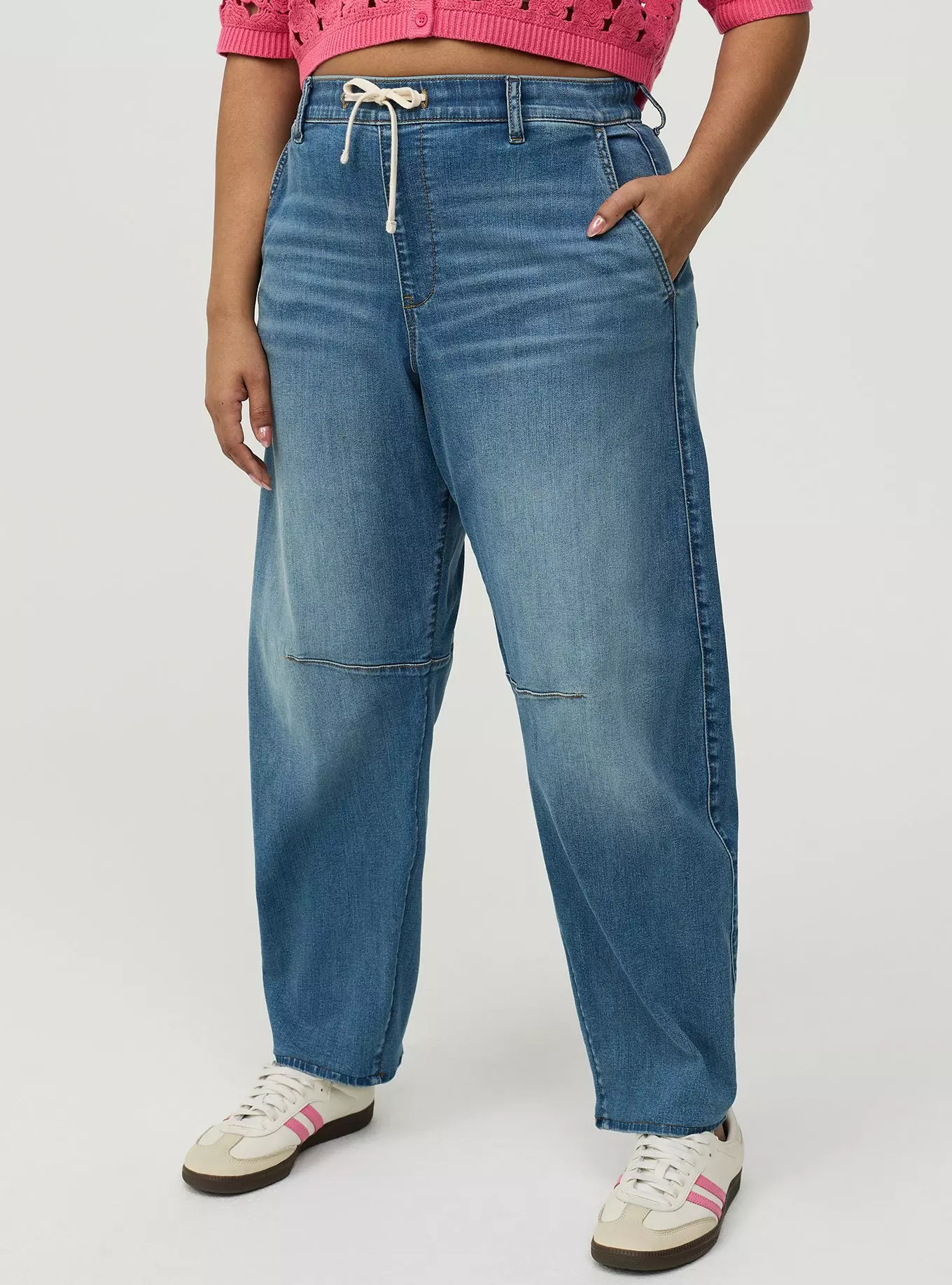 High-Rise Barrel Jean | Torrid (US & Canada)