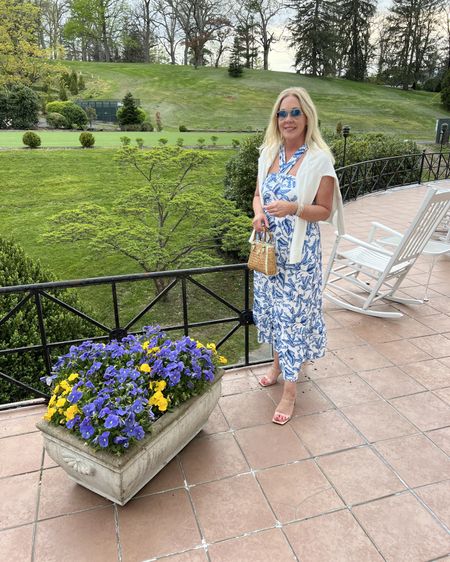 Spent the last two days at The Greenbrier for our anniversary. I shared this dress in my recent YouTube video. Link in bio if you missed it. Also stories. I’ll share more of our trip there. Wearing size small. Would be perfect for a cruise, too! 

#LTKover40 #LTKfindsunder50 #LTKtravel