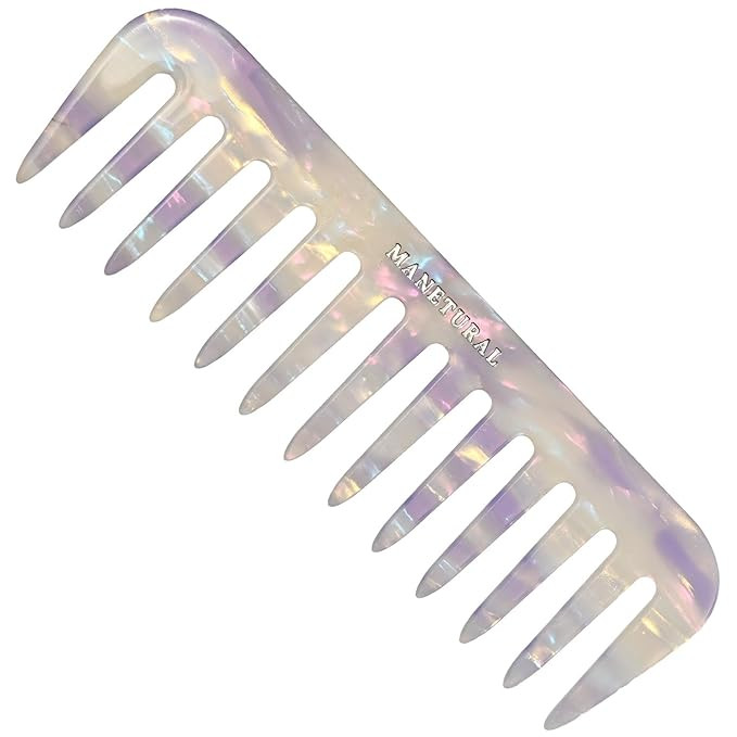 S1 Elegant Wide-Tooth Comb – Lightweight, Travel-Friendly, and Stylish Design for Tangle-Free H... | Amazon (US)
