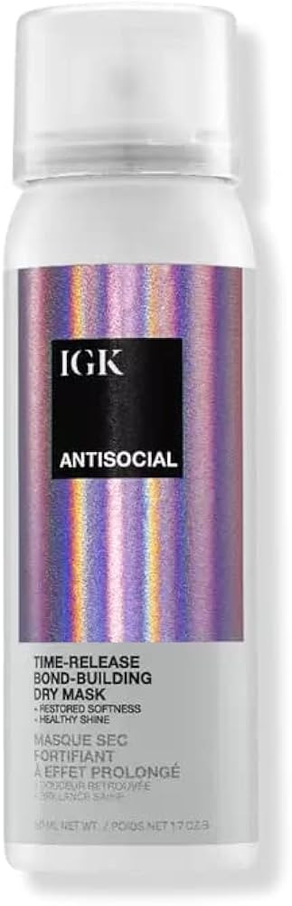 IGK ANTISOCIAL Overnight Bond-Building Dry Hair Mask | Amazon (US)