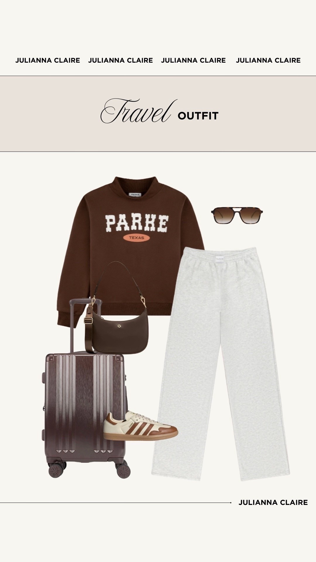 Casual travel outfit inspo ✨

#LTKootd #LTKTravel #LTKgrwm