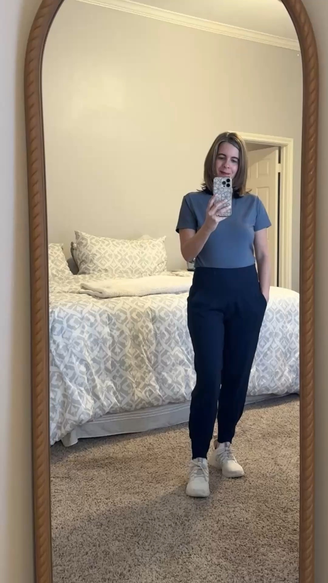 Loving these joggers - they are super comfortable and perfect for everyday style 🤍 Easy to pair with your favorite tee. ✨ 

#LTKPetite #LTKOver40 #LTKootd