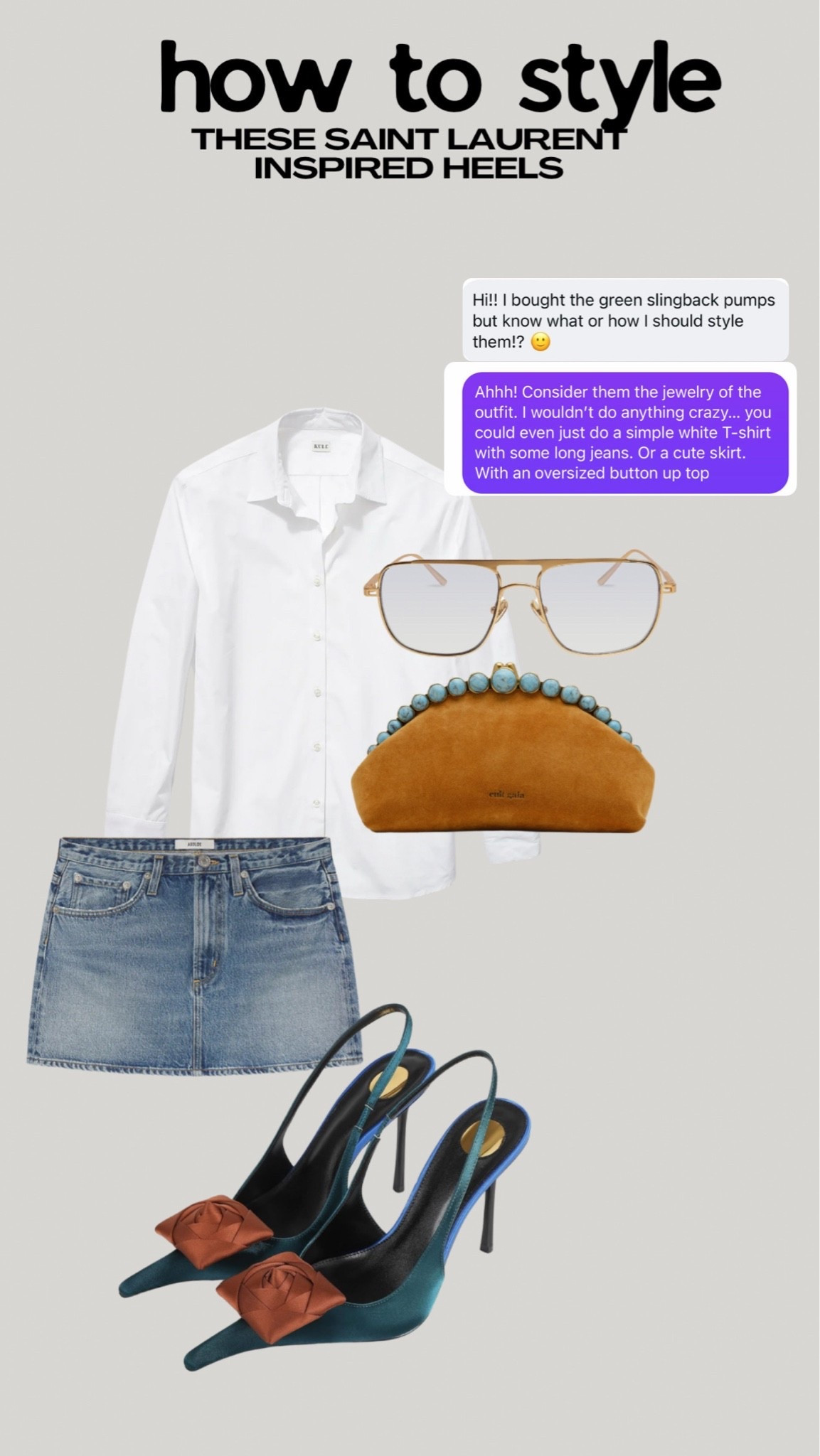 Here’s one way I would style these shoes

#LTKootd #LTKTravel #LTKstorytime