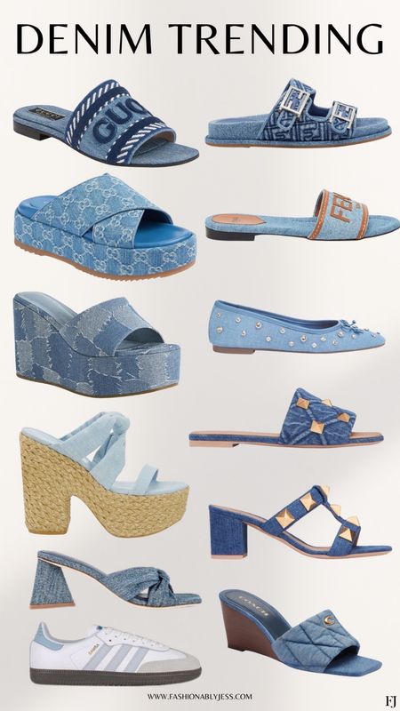 Loving all of these cute denim heels and sandals! Cute w any summer outfit 

#LTKStyleTip #LTKShoeCrush #LTKFindsUnder100
