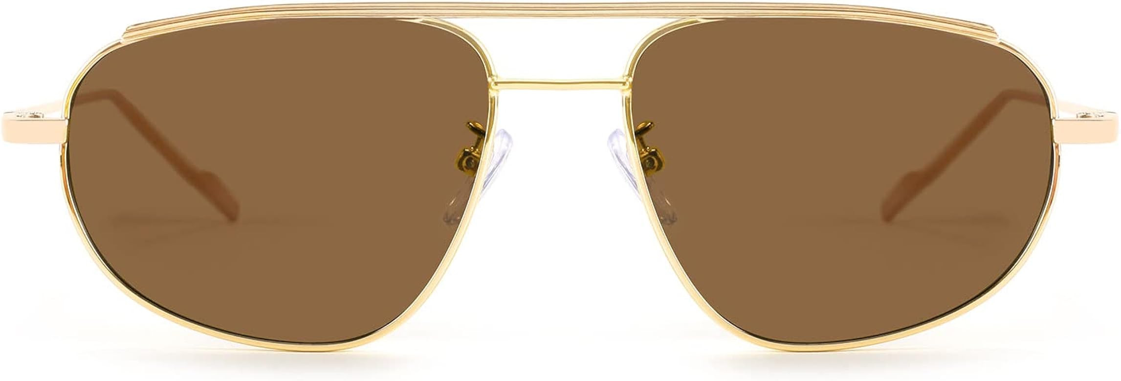 FEISEDY Small Retro Aviator Sunglasses Women Men Vintage Trendy Metal Frame Sun Glasses B2906 | Amazon (US)