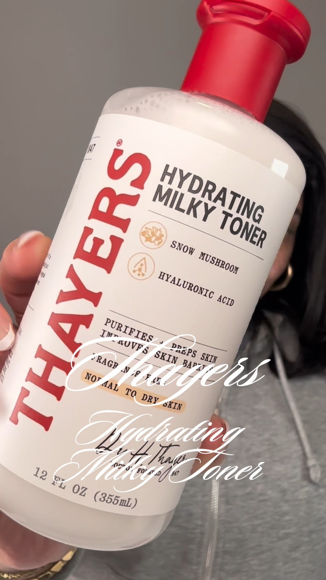 #ThayersAmbassador POV: you found the must-have product that gives you dewy skin in the winter 🥶 ❄️
Plus, it's fragrance-free and sensitive skin
friendly 😍

Thayers Hydrating Milky Toner 🥛

#LTKBeauty #LTKFindsUnder50 #LTKOver40