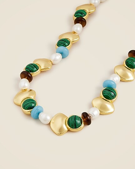 Mixed-stone necklace | J. Crew US