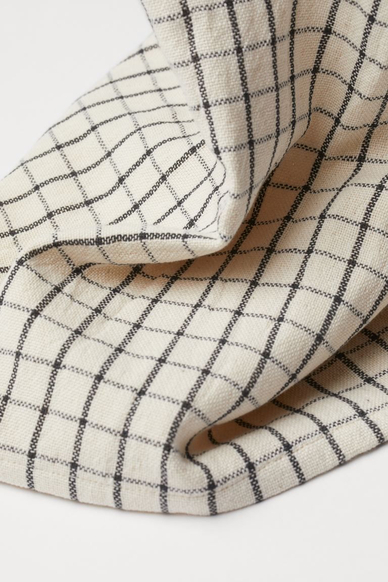 Patterned Cotton Tea Towel | H&M (US + CA)