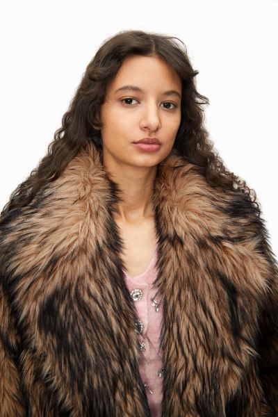 Fuzzy coat | H&M (UK, MY, IN, SG, PH, TW, HK)