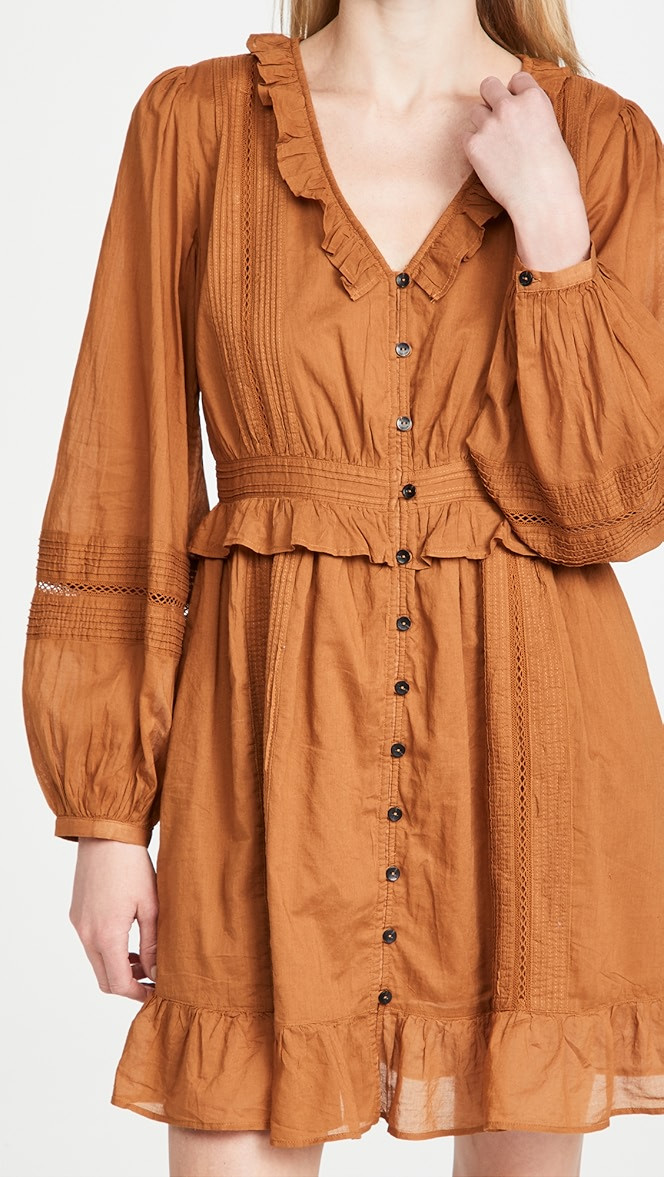 Ruffled Cotton Dress | Shopbop