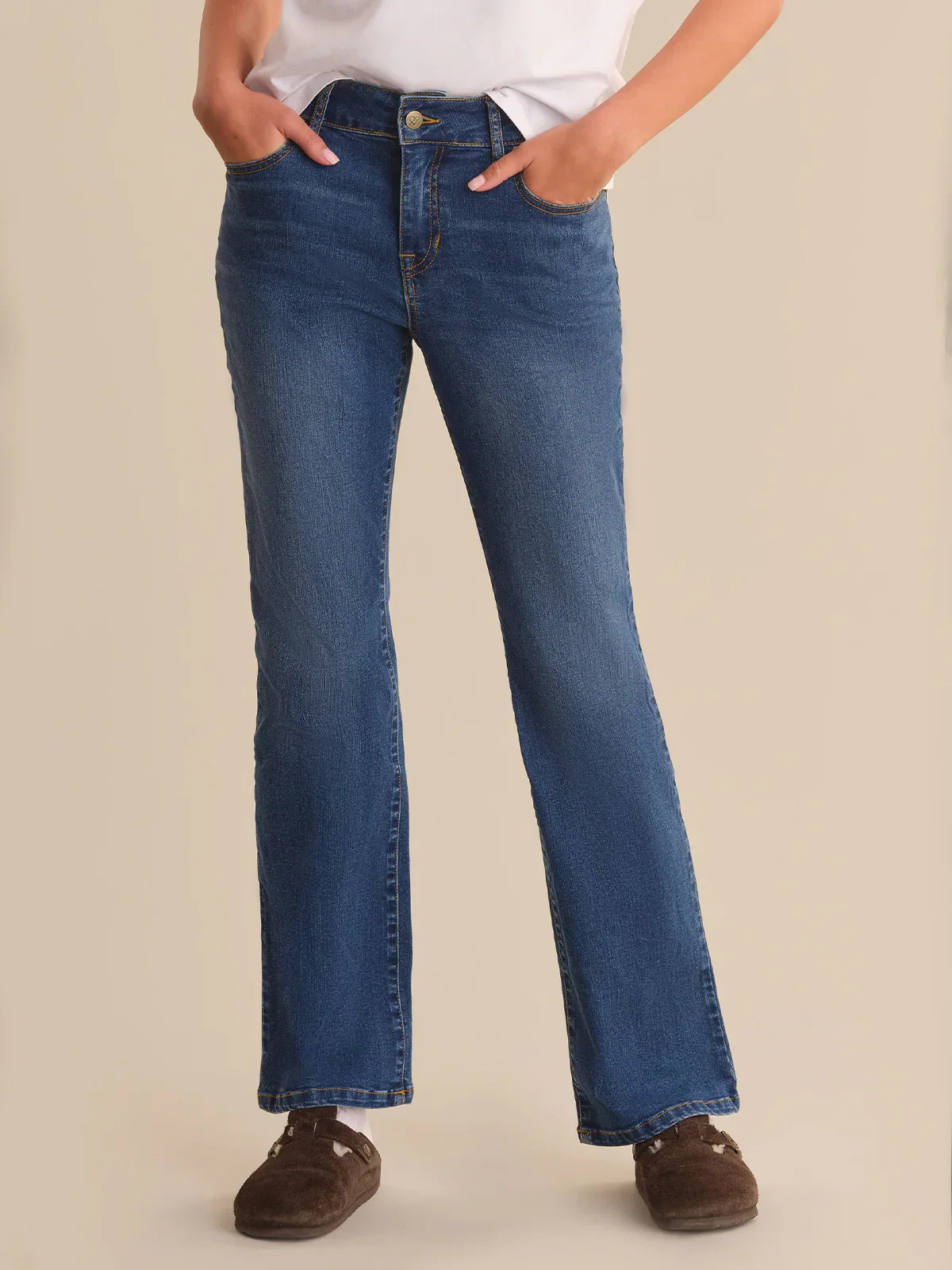 89th & Madison Mid Rise Bootcut Jean | 89th + Madison