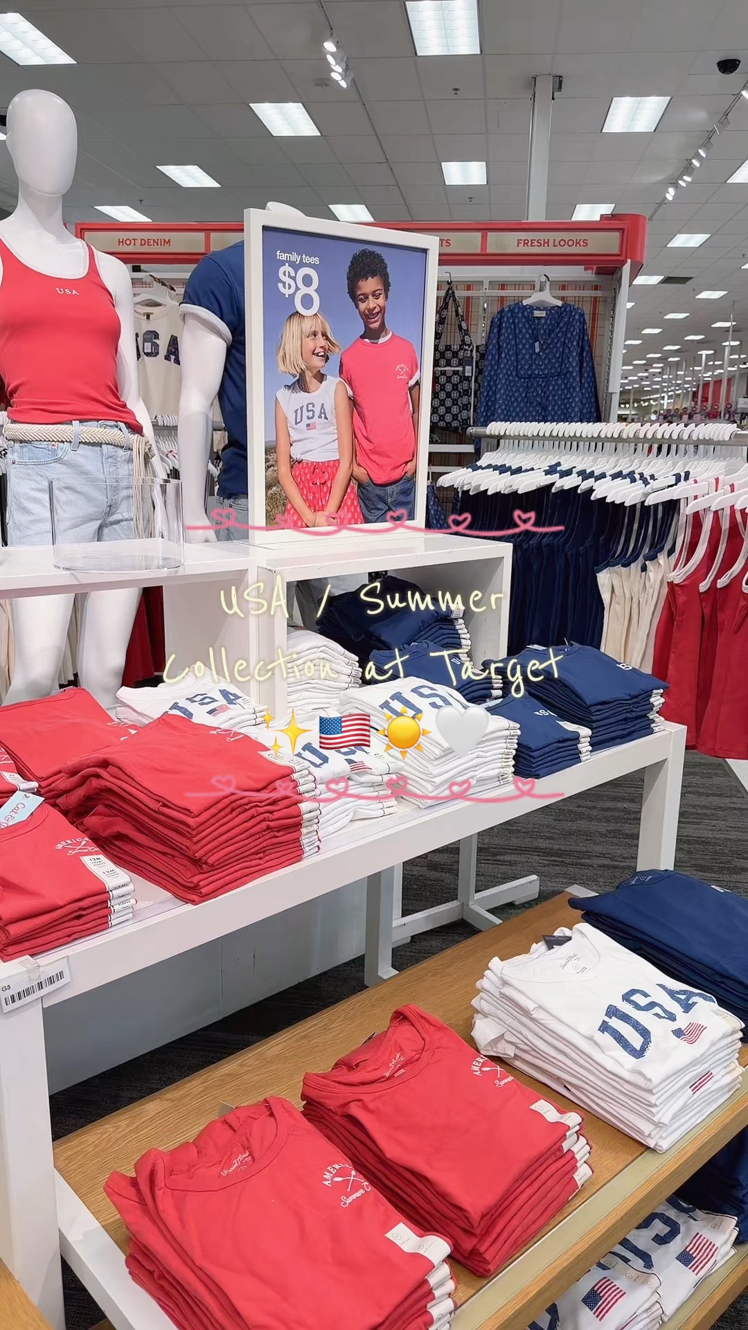 Target just dropped their summer USA collection for the whole family! Everything is so good!!!✨😭🇺🇸 

target 4th of july, target USA collection, target patriotic, target summer collection, target new arrivals, target fashion finds, target style, target haul, target finds, 4th of july outfit, patriotic outfit, american flag outfit, summer fashion, red white and blue, 4th of july fashion, summer style, affordable fashion, target run, target collection 2026, summer outfit inspo, memorial day outfit, labor day outfit, USA fashion, patriotic style, target summer

#LTKOver40 #LTKgrwm #LTKmomlife