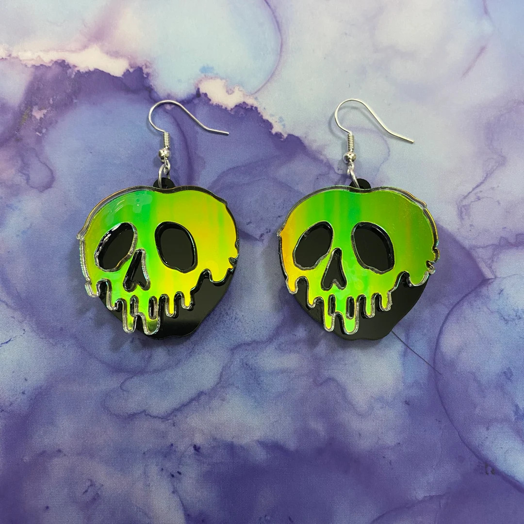 Poison Apple Dangle Earrings | Etsy (US)