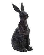 11in Resin Cast Iron Look Bunny | Easter | Marshalls | Marshalls