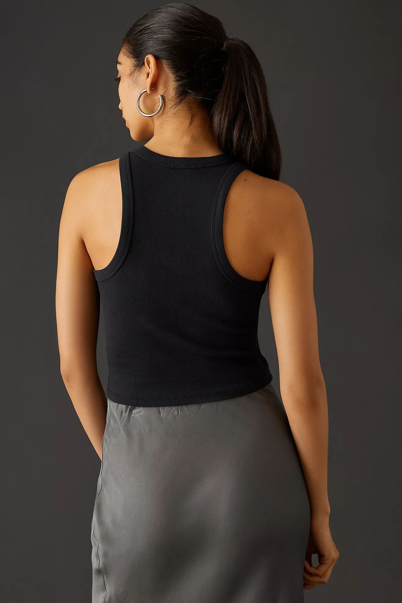 The Blair Baby Tee by Maeve: Sleeveless Cropped Racerback Edition | Anthropologie (US)