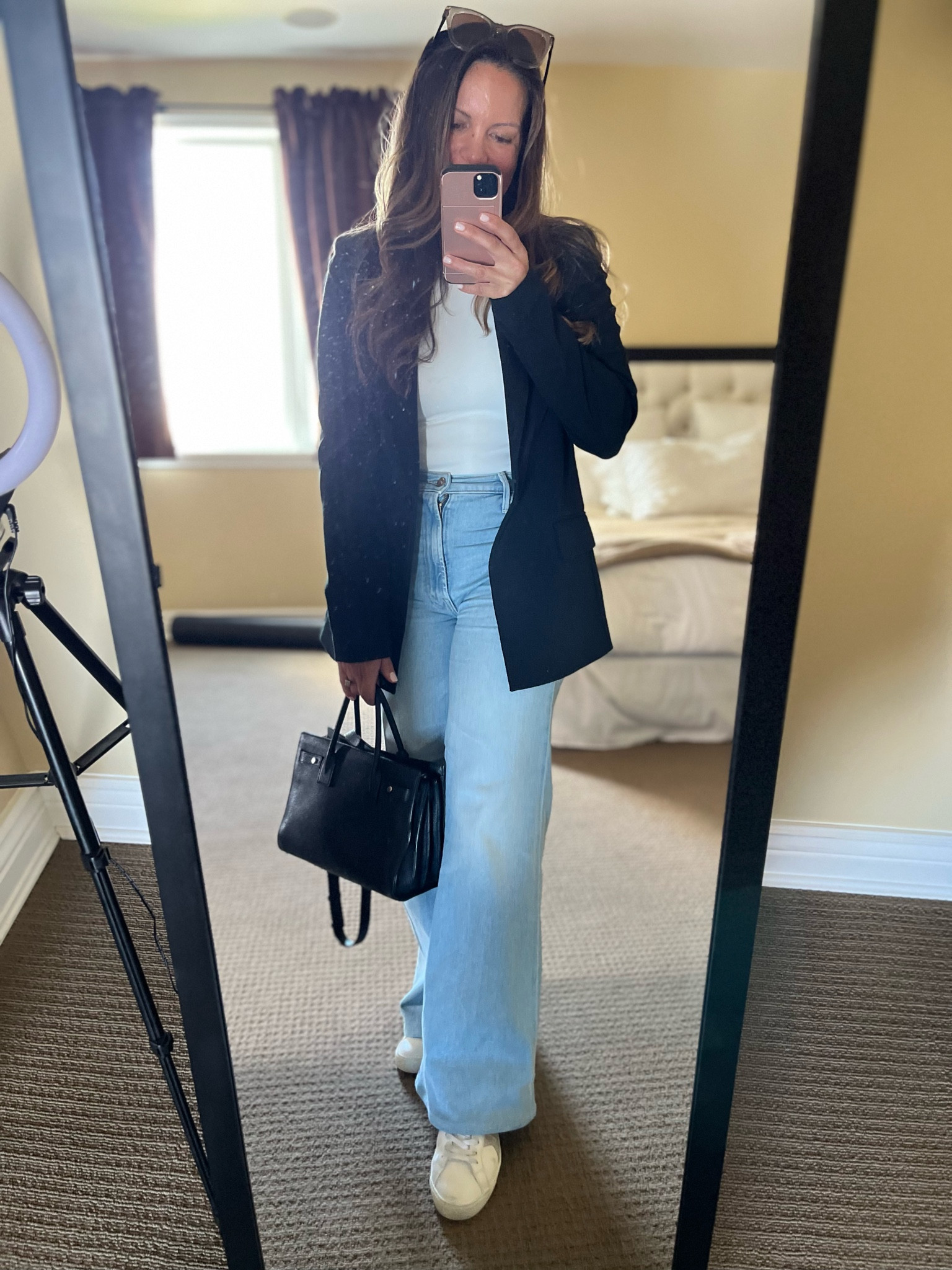 Yesss to these jeans 🤍

#LTKover40 #LTKmidsize #LTKstyletip