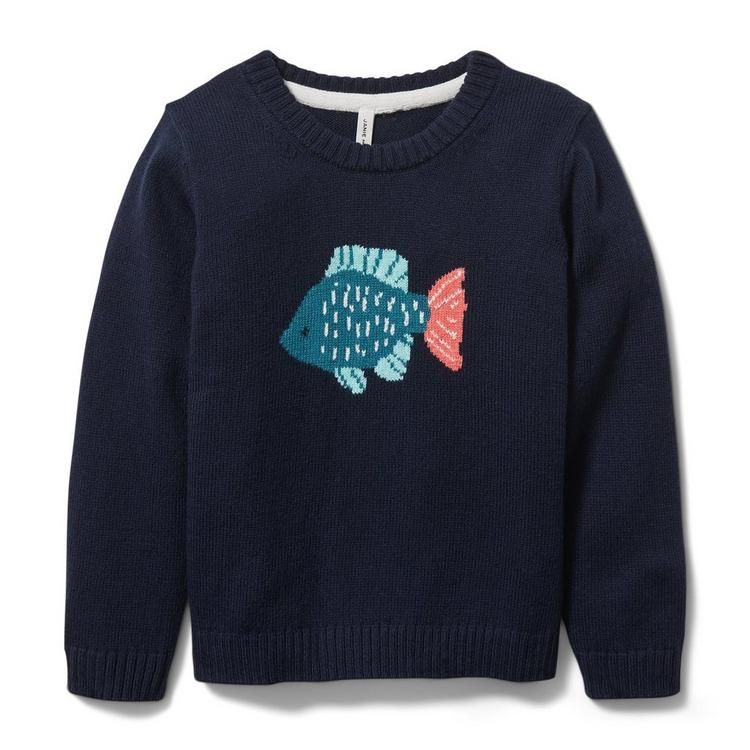 Fish Sweater | Janie and Jack