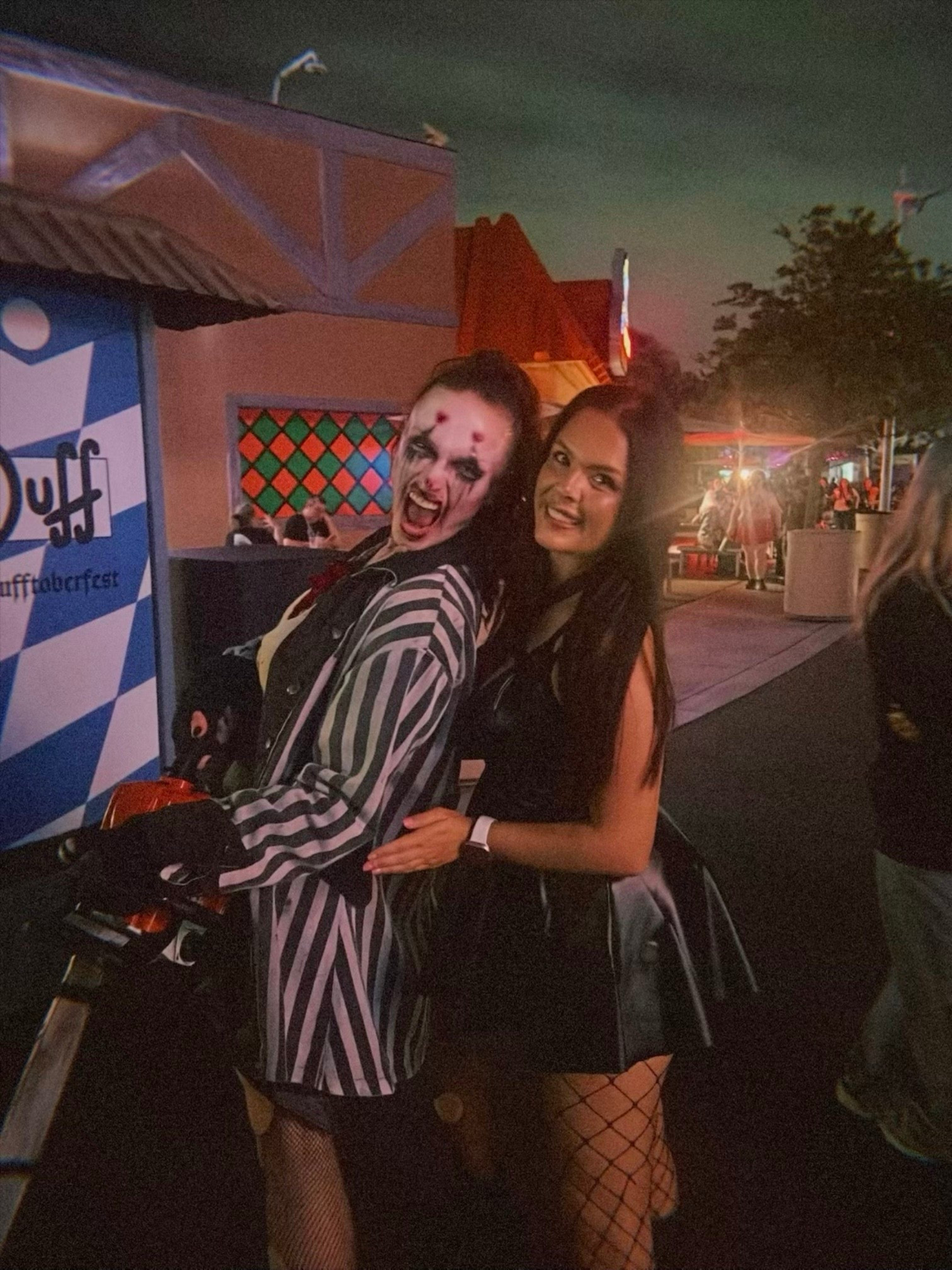 Halloween Horror Nights Universal Orlando Sexy  Black Leather Dress Fishnets Tall Black Utility Comfortable Boots Theme Parks Mardi Gras 

#LTKSeasonal #LTKFindsUnder100 #LTKTravel