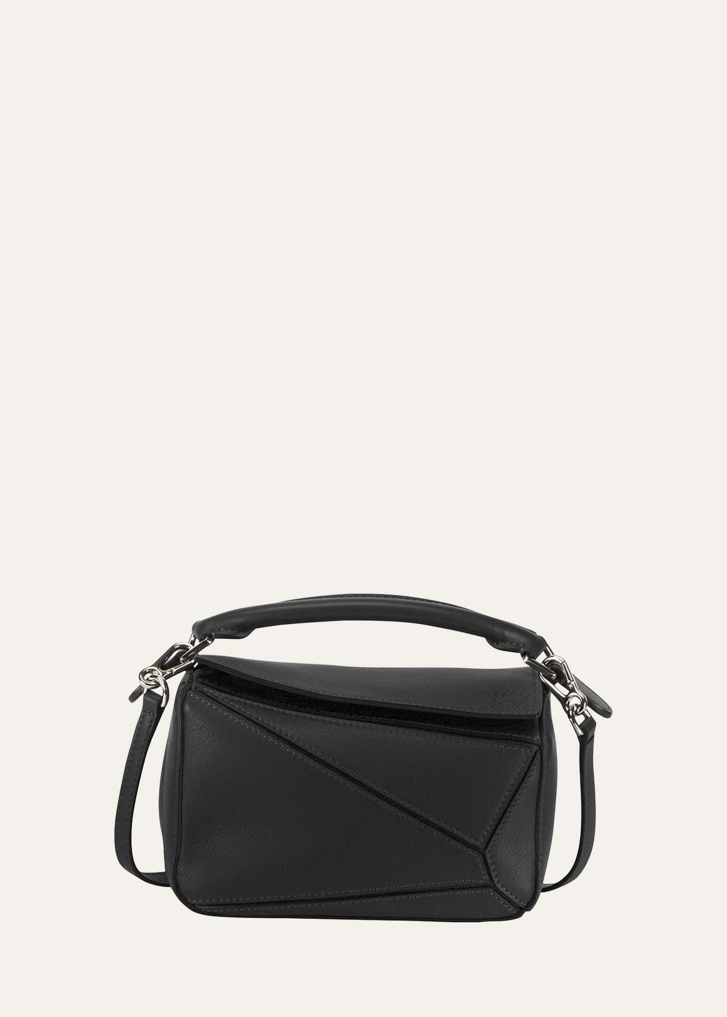 Puzzle Mini Top-Handle Bag in Leather | Bergdorf Goodman