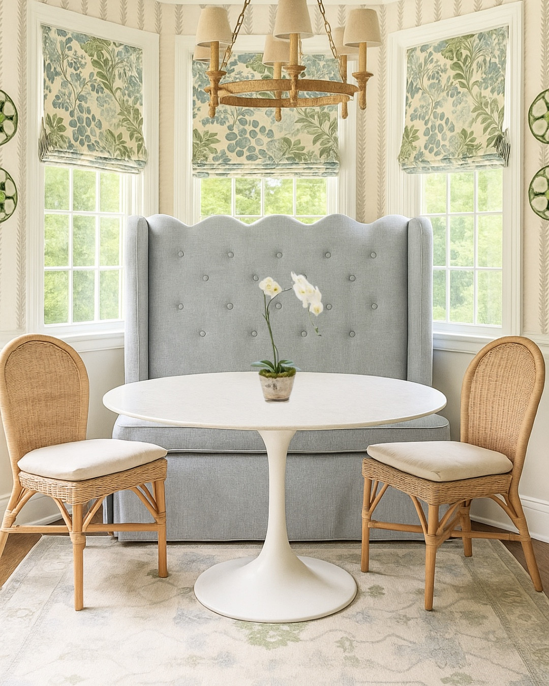 Timeless, tailored, and full of personality!

The soft palette and layered textures of this grandmillennial breakfast nook make it the perfect place to start the day. A cozy corner where traditional charm meets a fresh, modern mix.

Swipe to see the vision board behind the design and how ChatGPT turned it into reality.

Grandmillennial home decor | timeless home decor | grandmillennial home inspo | | breakfast nook design | Breakfast nook ideas | banquette 


#LTKStyleTip #LTKHome #LTKFamily