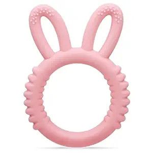 MISSLILI Silicone Babies Teethers Baby Teething Toys for Soothe Massage Sore Gums for 3-12 Months... | Amazon (US)