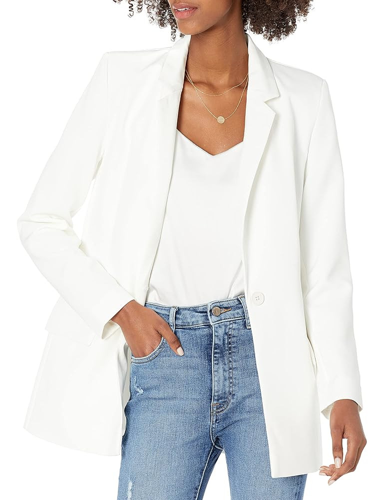 The Drop Women's Blake Long Blazer | Amazon (US)