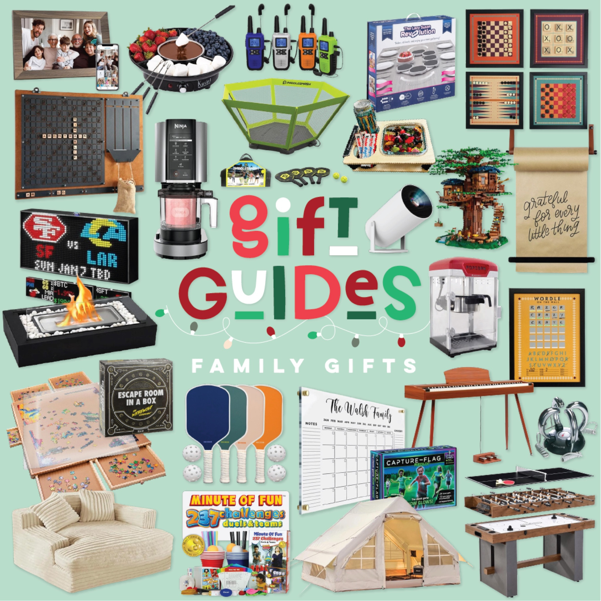 Family gifts that bring everyone together? Yes, please! From epic game nights to projector movie marathons, these picks are all about holiday magic.

#FamilyFavorites #MakingMemories #GiftGuide

#LTKGiftGuide #LTKHoliday #LTKFamily
