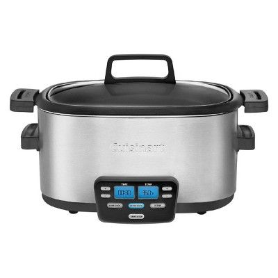 Cuisinart 6qt Electric Multi-Cooker - Stainless Steel - MSC-600 | Target