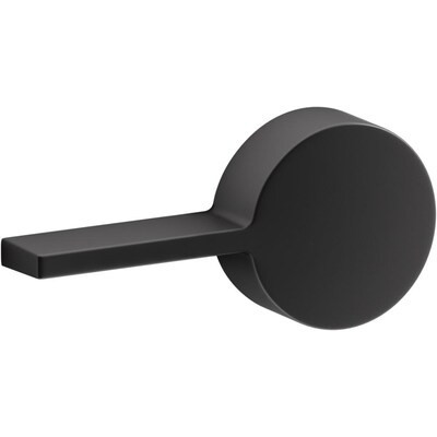 KOHLER Cimarron 2-5/8-in Matte Black Toilet Lever For Kohler Lowes.com | Lowe's