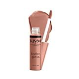 NYX PROFESSIONAL MAKEUP Butter Gloss, Non-Sticky Lip Gloss - Madeleine (Mid-Tone Nude) | Amazon (US)