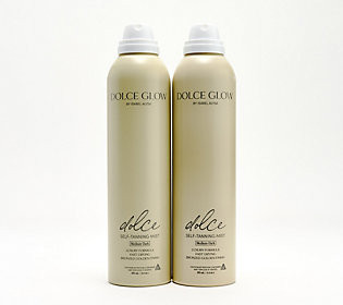 Dolce Glow Dolce Bronze Self-Tanning Spray Mist Duo | QVC
