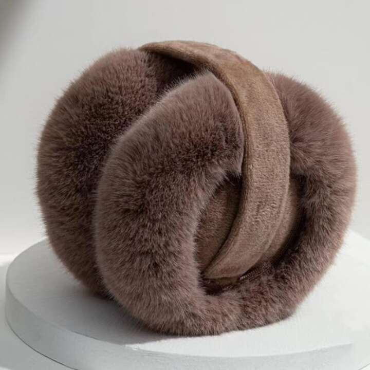 1pc Unisex Thickened Ear Warmer, Random Color Delivery, Autumn/Winter | SHEIN