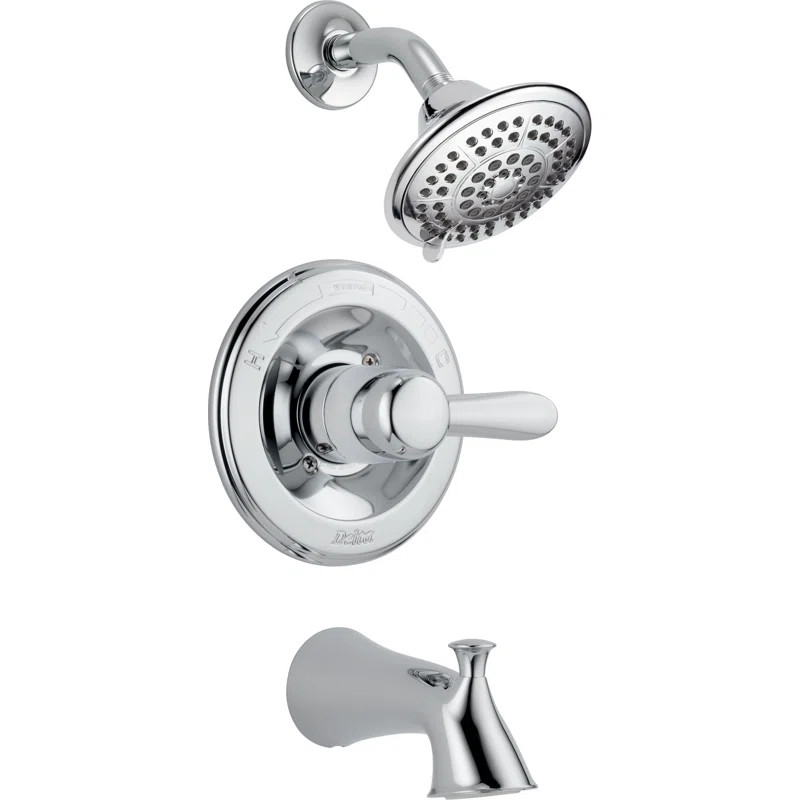 Lahara 14 Series Single-Function Tub Shower Faucet Set, Shower Valve Trim Kit | Wayfair North America