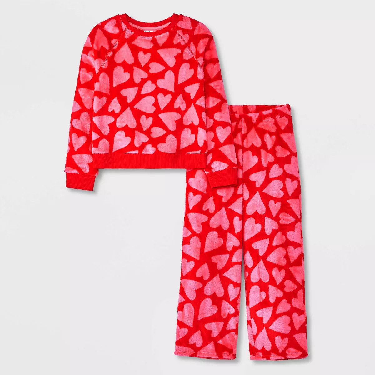 Girls' 2pc Long Sleeve Cozy Pajama Set - Cat & Jack™ | Target