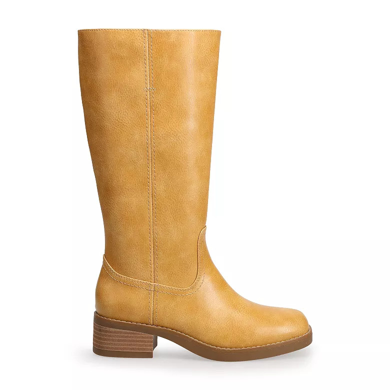 Sonoma Goods For Life® Square Toe Women's Mid Boots | Kohl's