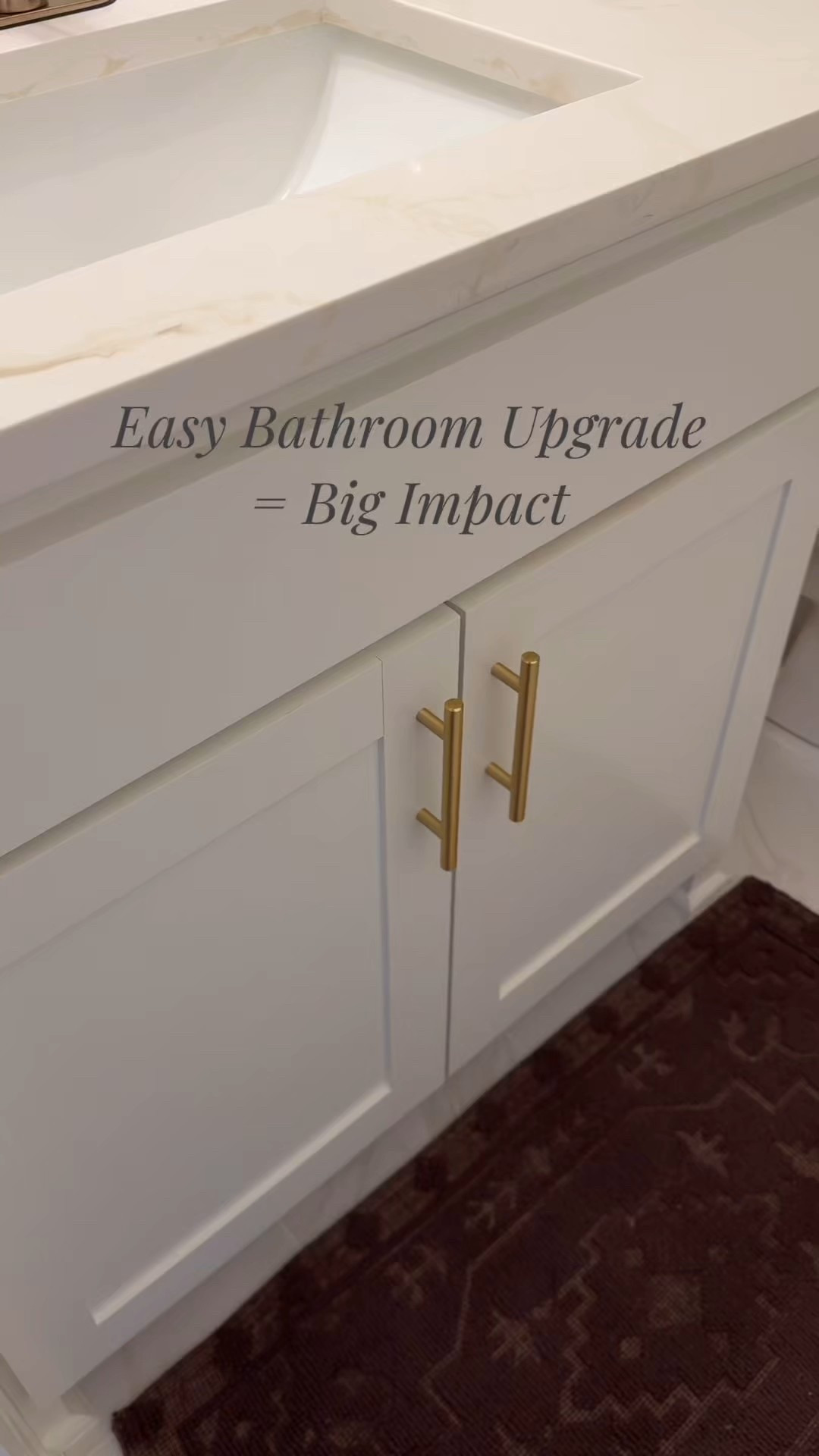 #ad If your bathroom feels a little builder-grade, start with the small details. I swapped out my cabinet hardware, and it instantly made the space feel more custom and refreshed. No renovation, just a simple update that elevated the whole look.

I linked the exact hardware (and a few similar options) here for you if you’re planning a quick bathroom refresh.

@wayfair #wayfair #wayfairpartner







#LTKSaleAlert #LTKHome