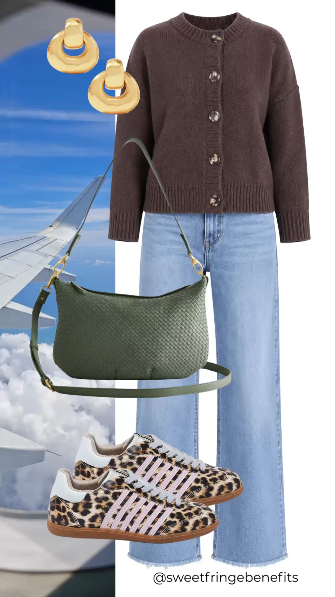 This brown cardigan is the perfect layering piece for travel and everyday wear. Soft, versatile, and easy to style with jeans and sneakers for a comfortable look that still feels polished.

💡 LTK MADE EASY
❤️ Heart = Support my posts!
🔖 Save = Get sale & restock alerts
📋 Lists = Keep favorites organized
📲 Share = Send lists and products to a friend. Hello, Christmas List!
💬 Comment = Ask me anything about what I'm wearing. 🙂

#LTKootd #LTKdayinmylife #LTKOver40