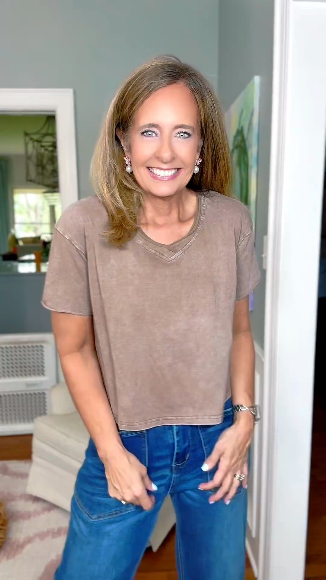 V Neck Tees!
