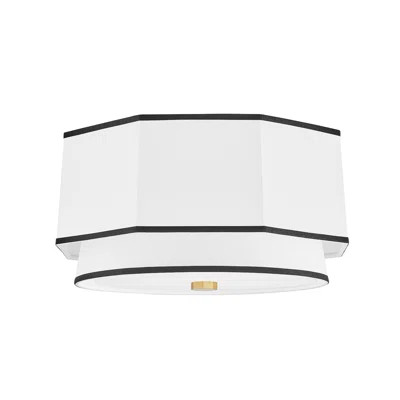 Turner 2-Light 17.75" Flush Mount | Wayfair North America