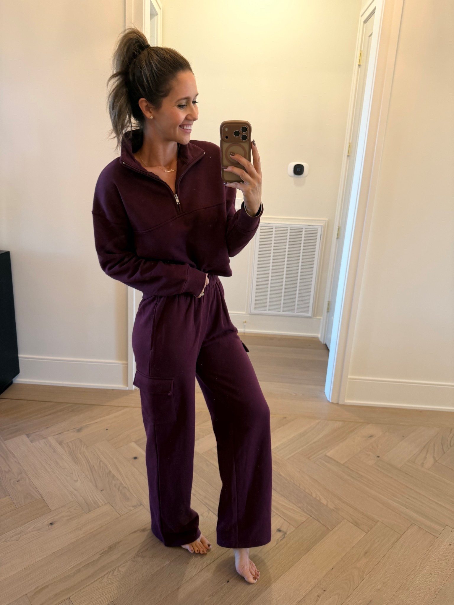 Cute meets comfy! Great for running errands! I’m wearing a size small in the top and bottom. I’m 5’9 and pants are a great length!

#LTKStyleTip #LTKFindsUnder100 #LTKTall