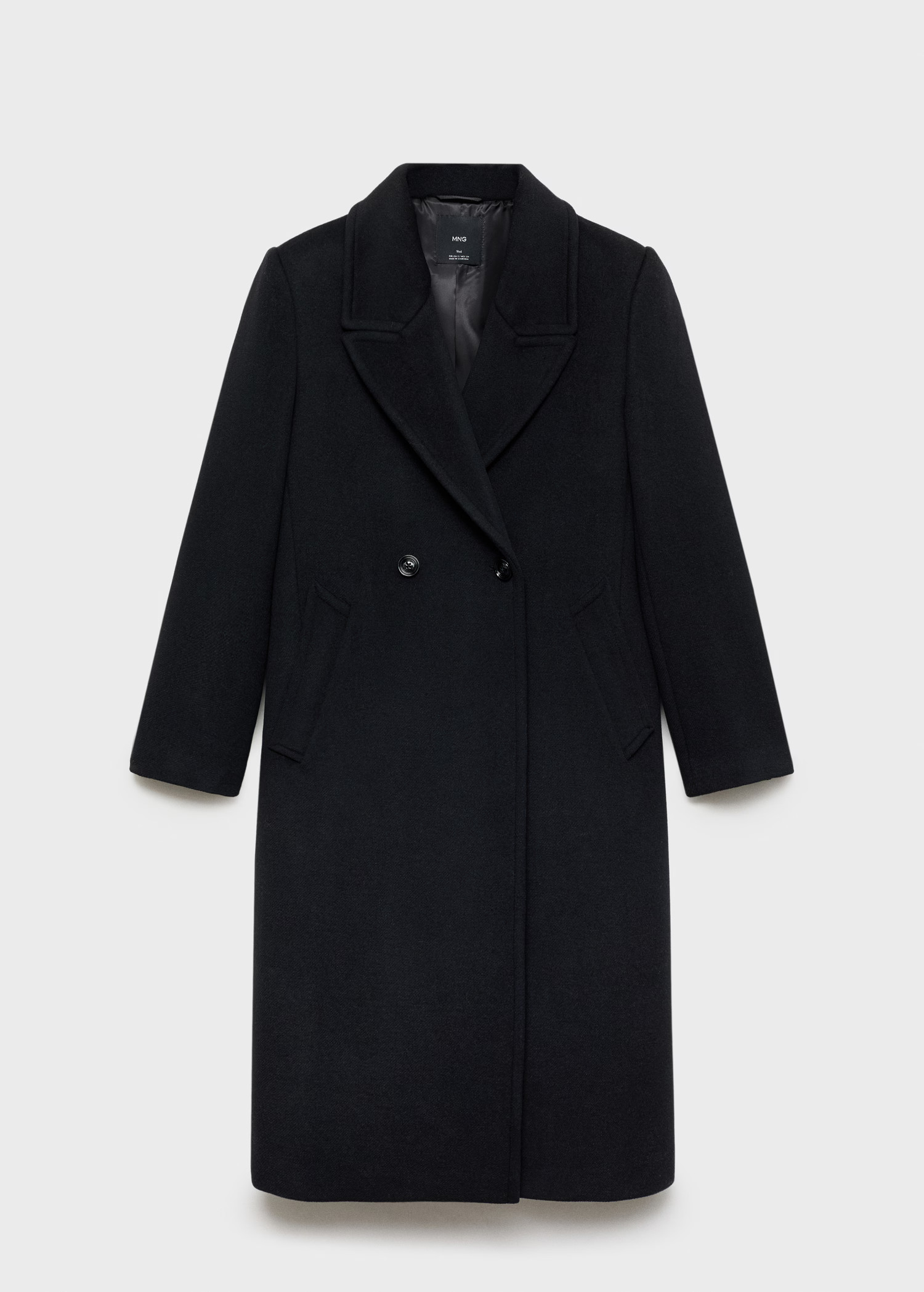 Lapels wool coat - Women | MANGO USA | Mango (US/MX/AU)