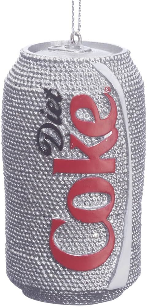 Kurt Adler Coca-Cola Diet Coke Can Christmas Ornament | Amazon (US)