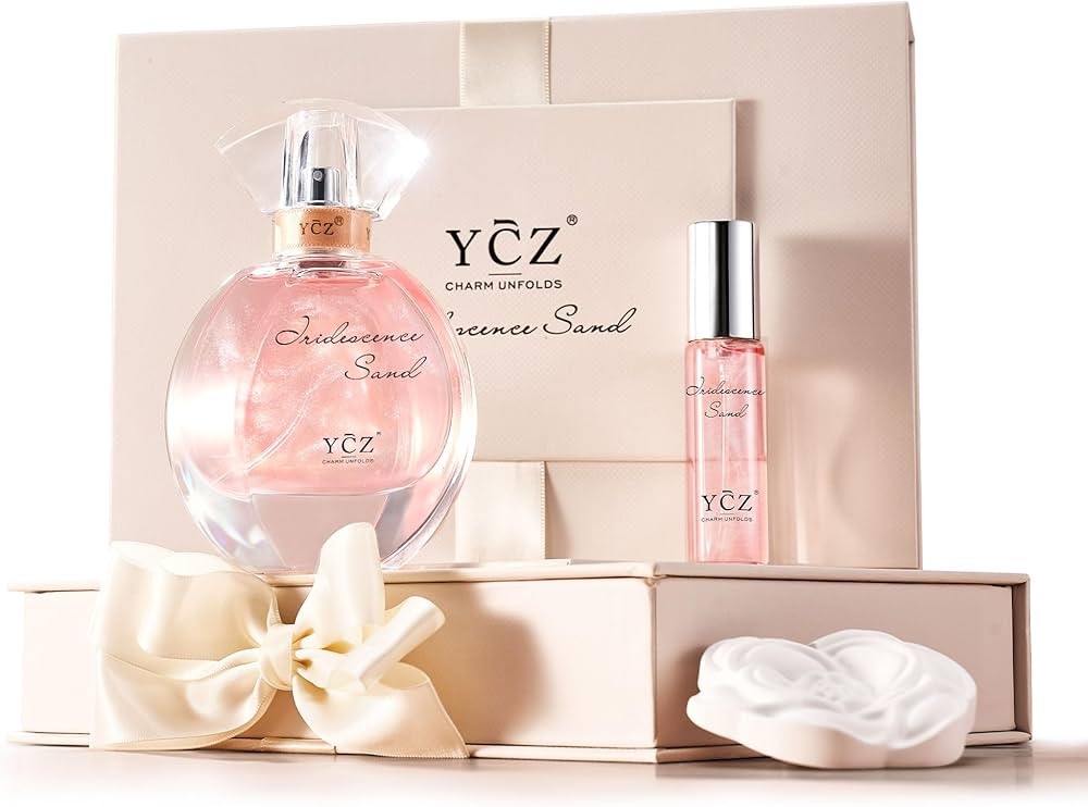Ycz Golden Sands Women's Perfume Gift Set - 3-Piece Floral Oriental Fragrance with Grapefruit Ros... | Amazon (US)