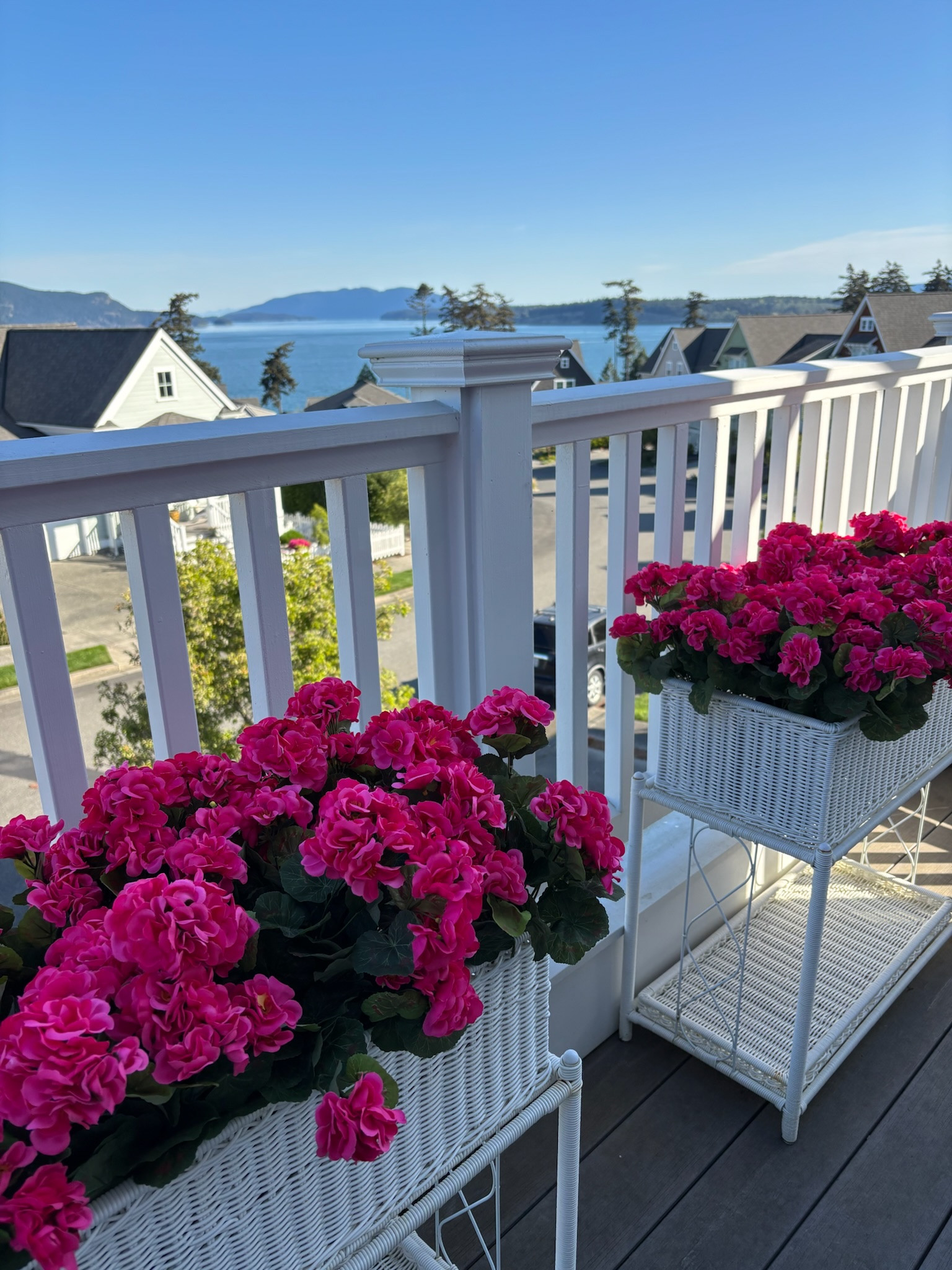 These faux flowers have fooled everyone! Going the easy route with my deck planters this year and have no regrets. Linked the flowers, the outdoor wicker planters (the pieces can be rearranged in multiple configurations), the foam blocks I used for the flowers. 

#LTKHome #LTKdayinmylife #LTKSeasonal