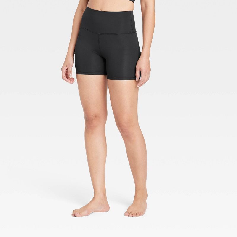 Women's Brushed Sculpt Bike Shorts 5" - All in Motion™ | Target